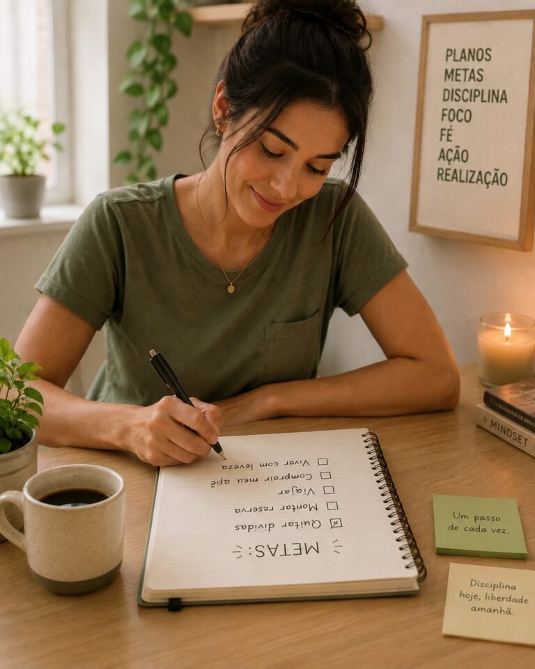 lista de metas financeiras para parar de comprar para não ficar para trás