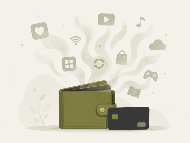 gasto fantasma: carteira perdendo dinheiro com assinaturas e apps