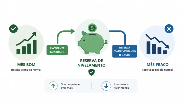 reserva de nivelamento no controle de gastos com renda variável